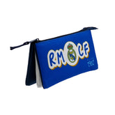 Real Madrid etui - pennenzak traingle blauw